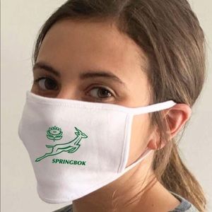 South African Rugby washable face mask